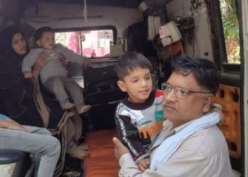 कॉक्लियर इम्प्लांट के लिए माविया कानपुर को हुआ रवाना