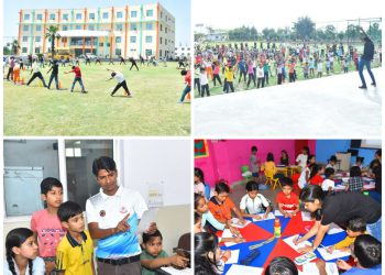 जेएमएस वर्ल्ड ने बिखेरे दूसरे दिन समर कैंप में रंग