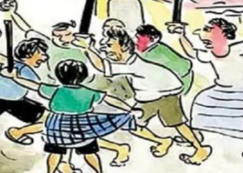 विवाद : दो पक्षों के बीच पथराव