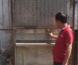 बस अड्डे पर यात्रियों की प्यास बुझाने के लिए नहीं है ठंडा पानी