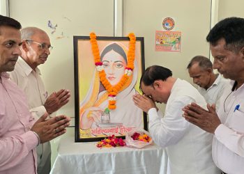 विधायक जी ने राजमाता देवी अहिल्याबाई होलकर जी को याद कर मनाई उनकी पुण्यतिथि