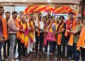 एलायंस क्लब हापुड़ माधव का गठन सिटी हार्ट रेस्टोरेंट में कराया